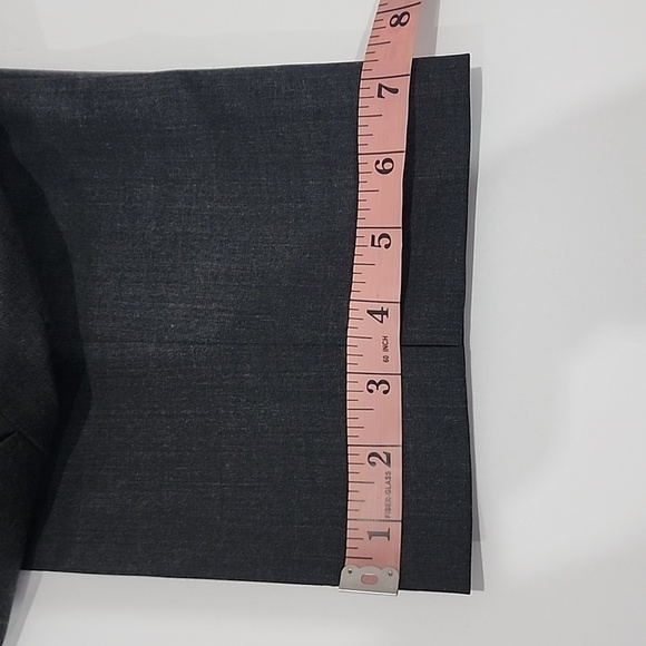 Lafayette 148 Irving Straight Leg Stretch Wool Blend Pants - Picture 11 of 14